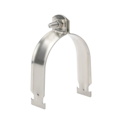 Abrazadera de Acero Inoxidable  de 3" Para Unicanal Tipo Strut