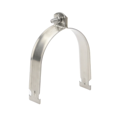 Abrazadera de Acero Inoxidable  de 4" Para Unicanal Tipo Strut