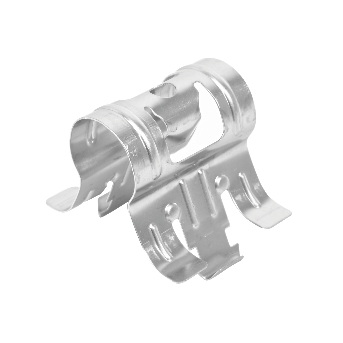 Sujetador de Presión para Cable Coaxial de 1/2. Paquete de 10 Piezas