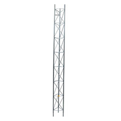 Tramo de Torre Arriostrada de 3m x 45cm, Galvanizado por Inmersión, Hasta 60 m de Elevación. Zonas Húmedas.