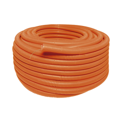 Manguera flexible Reforzada 1" x 50 m /Polietileno Alta Densidad HDPE/ Sin guía /Resistente a Intemperie.