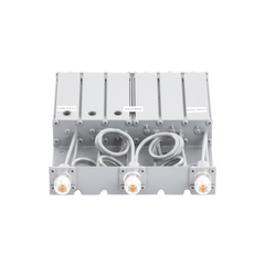 Duplexer SYSCOM en VHF, 6 Cav. 148-160 MHz, 50 Watt, 5 MHz Sep. Rechazo de Banda, N Hembras.