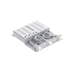 Duplexer SYSCOM en VHF, 6 Cav. 148-160 MHz, 50 Watt, 5 MHz Sep. Rechazo de Banda, N Hembras.