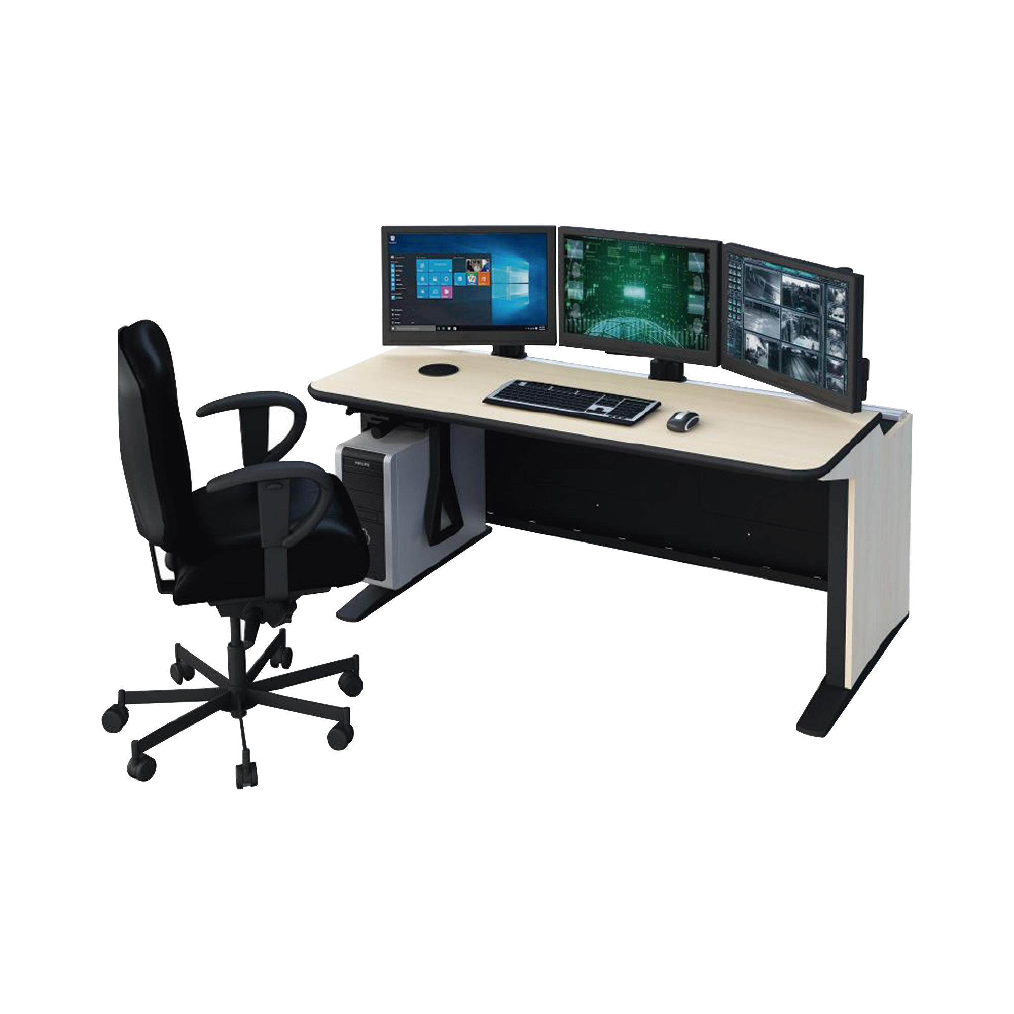 Mueble de Monitoreo AXIS para 1 Operador