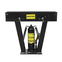 Doblatubos hidráulico de 1/2" a 2" incluye dados con medidas, capacidad 12 toneladas.
