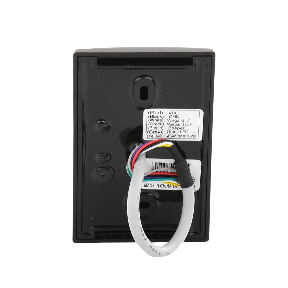 Lector de Proximidad MIFARE 13.56 MHz / Wiegand 34 Bits / IP65 / ISO14443A / Exterior