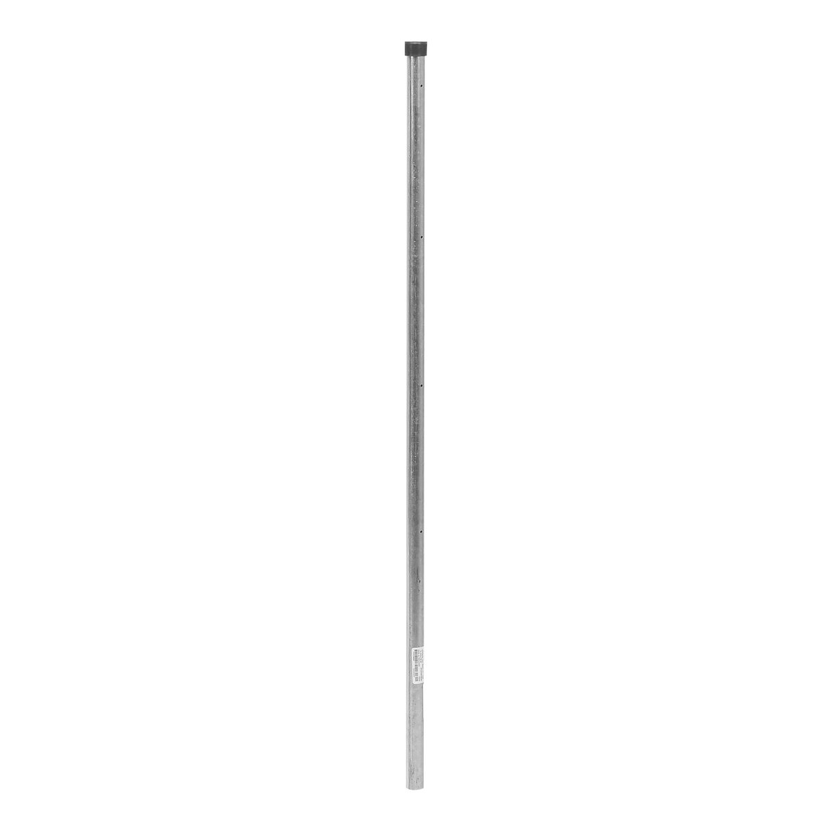 Poste de Esquina de 1m para Cerca Electrificada de Tubo Galvanizado cal. 18 de 1"Diam. Ideal para 5 Aisladores (No incluidos).