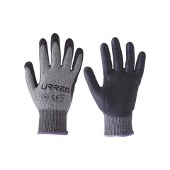 Guantes talla mediana supraneema con recubrimiento de nitrilo.