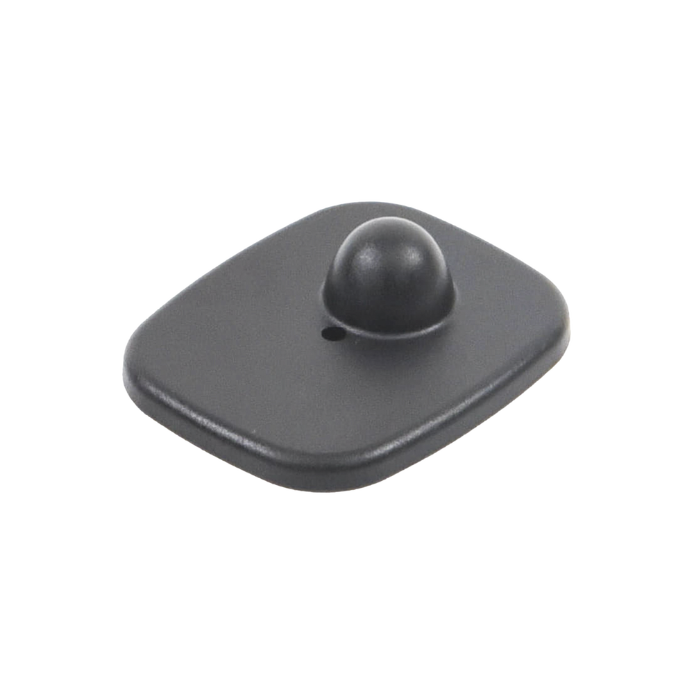 Paquete de 100 Tags RF Para Ropa, Tipo Mini Square, Color Negro