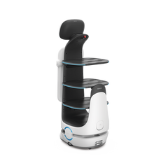 Robot Autonomo para Servicio de Meseros Ubicado por SLAM (Laser) / Mejora el Servicio al Cliente / Soporta 10 Kgs por Charola / Ideal para Restaurantes, Cafeterias, Hospitales, Salones de Eventos, Etc...