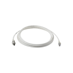 Patch Cord TERA Cat6A 1/10G Ethernet, de 4 Pares y Conector Modular, LS0H, Color Marfil, 5 Metros (16.40 Pies)