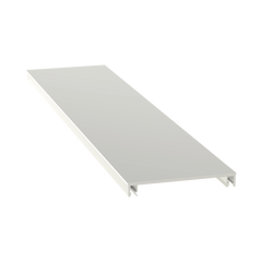Cubierta para canaleta T-70, de PVC rígido, 70.1 x 9.1 x 1828.8 mm, Color Blanco