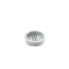 Tapón roscado de 3/4" para caja cuadrada a prueba de intemperie.