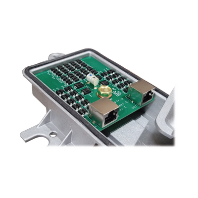 Protector Metalico Contra Descargas Atmosfericas PoE Individual De 10/100/1000 Mbps (1101-959)(ALPU-PTP-M)