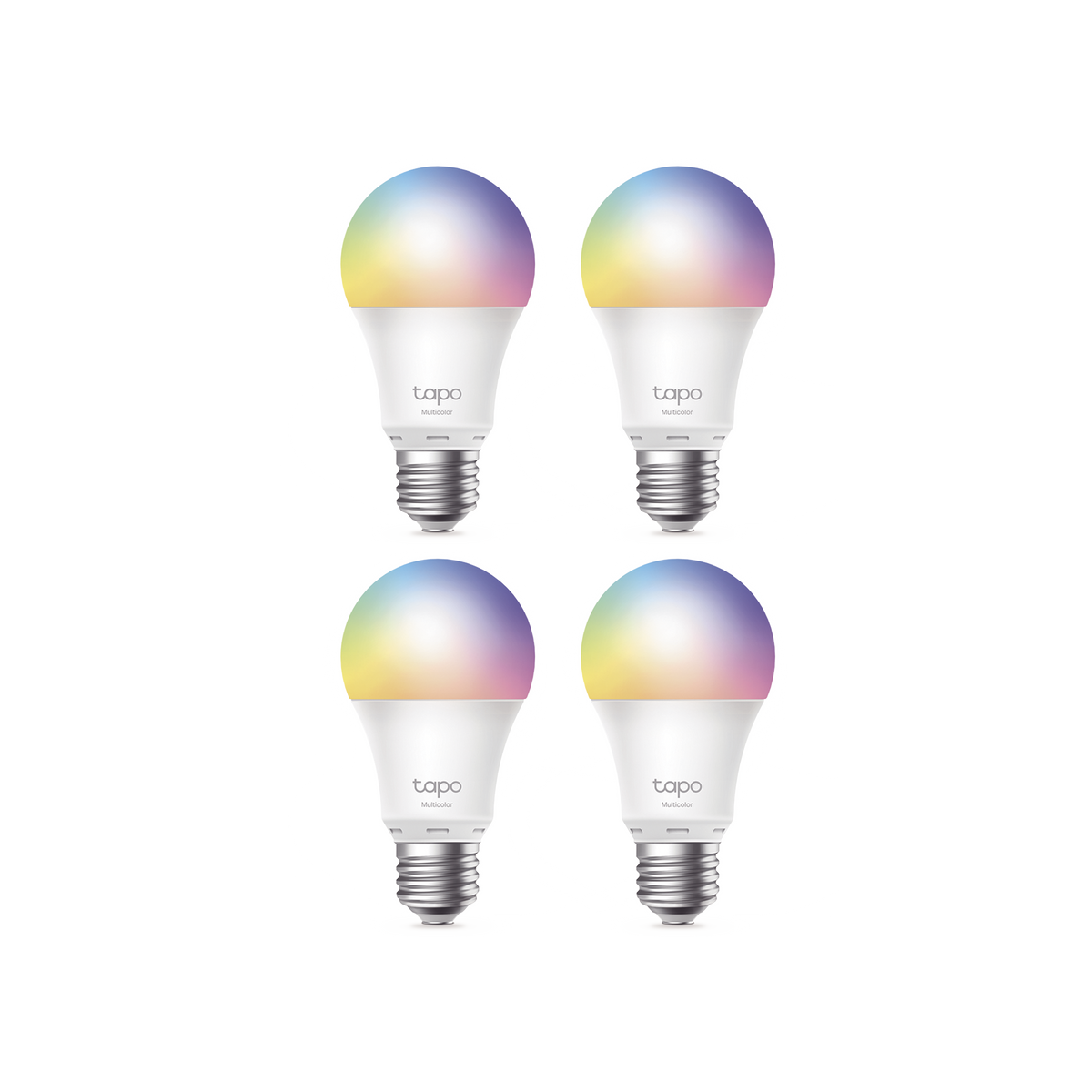 Kit 4 Focos WIFI Multicolor, Intensidad y Color Regulables, Comandos de Voz Mediante Amazon Alexa/Google Assisten