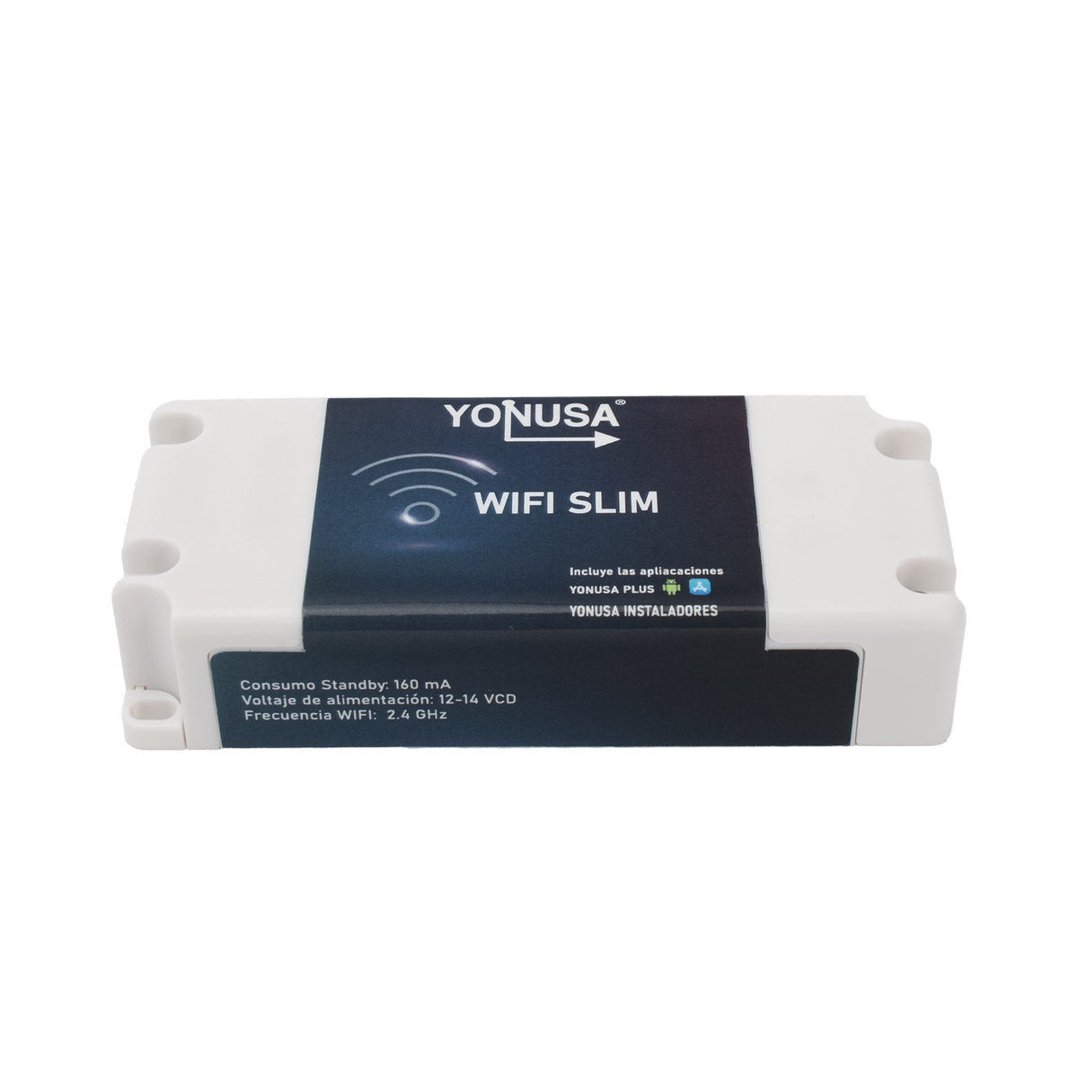 Modulo WIFI SLIM para uso en Energizadores YONUSA / Aplicación sin costo / Botón de Pánico