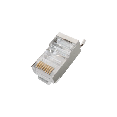 Conector RJ45 para Cable FTP/STP Categoría 5E - Blindado sin pin a tierra