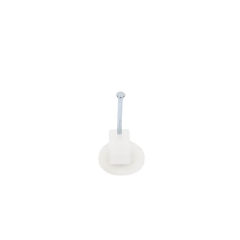 Grapa para cable plano de 6mm color transparente (100pzs) (3210-00100)