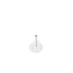 Grapa para cable plano de 6mm color transparente (100pzs) (3210-00100)