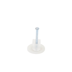 Grapa para cable redondo de 7mm color transparente (100pzs) (3103-00100)