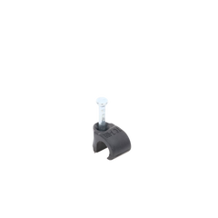 Grapa reforzada para cable redondo de 7mm color negro (100pzs) (3103-00300)
