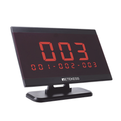 Pantalla receptora inalambrica para sistema de llamada de asistencia