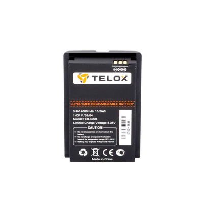 Batería de Li-Ion 4000mA Para Radios TE320 TELOX