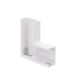 Sección en "L" color blanco de PVC auto extinguible,  para canaleta TEK100 (5576-12100)