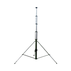 Mástil Telescópico Retraible Manual de 12 metros con Accesorios. Incluye Tripie.