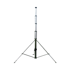 Mástil Telescópico Retraible Manual de 12 metros con Accesorios. Incluye Tripie.