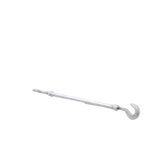Tensor de 1/2" x 12" Acero Forjado OJO-GANCHO Galv. Inmersión en Caliente (Carga Max. 1500 lbs).
