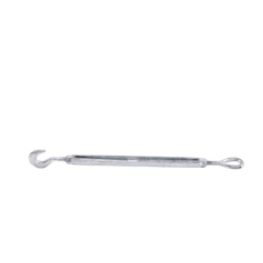 Tensor de 1/2" x 12" Acero Forjado OJO-GANCHO Galv. Inmersión en Caliente (Carga Max. 1500 lbs).