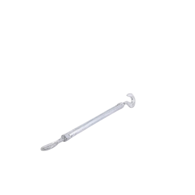 Tensor de 1/2" x 12" Acero Forjado OJO-GANCHO Galv. Inmersión en Caliente (Carga Max. 1500 lbs).