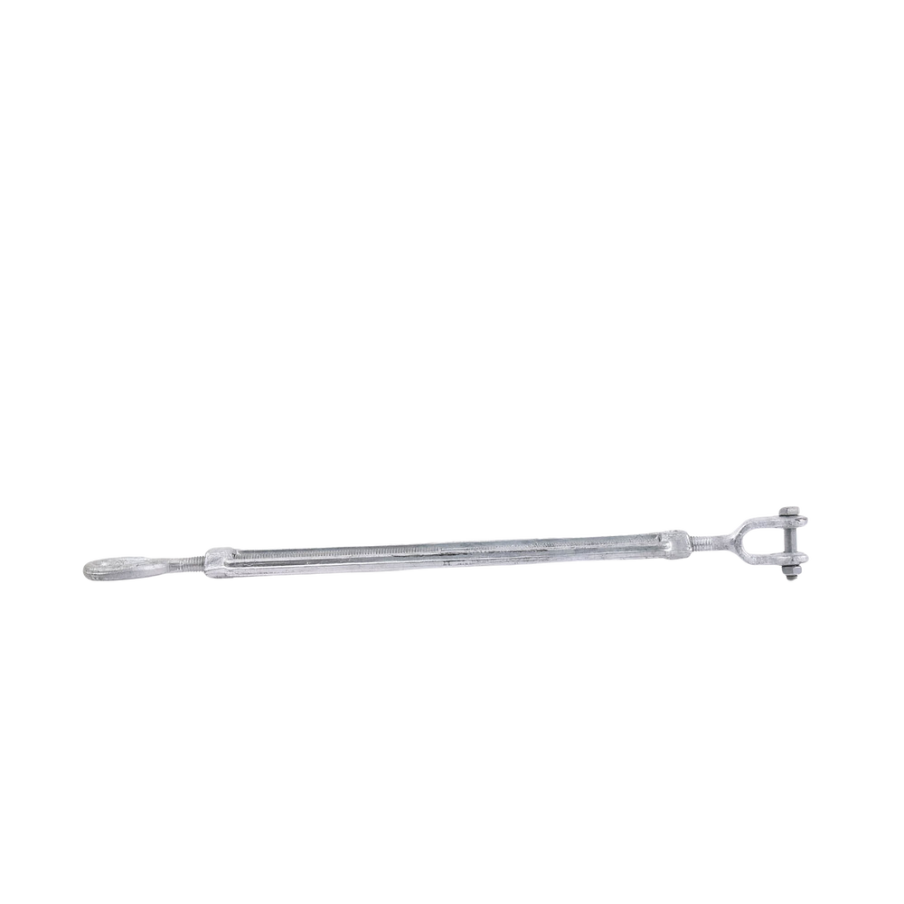 Tensor de 1/2" x 12" Acero Forjado OJO-QUIJADA Galv. Inmersión en Caliente (Carga Max. 2200 lbs).