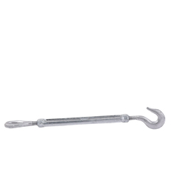 Tensor de 3/8" x 6" Acero Forjado OJO-GANCHO Galv. Inmersión en Caliente (Carga Max. 1000 lbs).