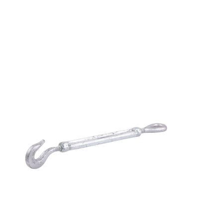 Tensor de 3/8" x 6" Acero Forjado OJO-GANCHO Galv. Inmersión en Caliente (Carga Max. 1000 lbs).