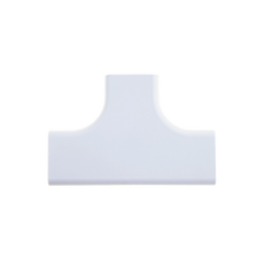 Accesorio en "T", para uso con canaleta LDPH10, material ABS, Color Blanco