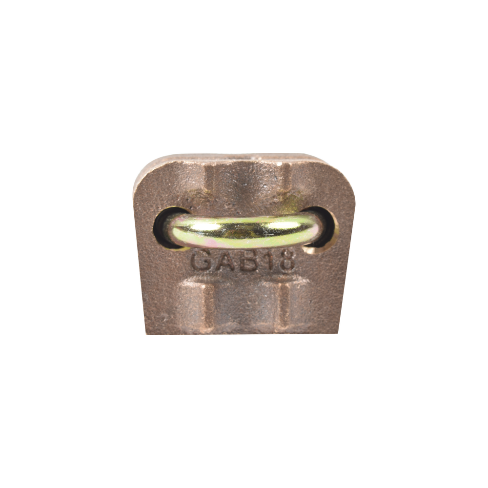Conector de Varilla 5/8" a Cable Calibre 4  a 3/0 AWG.