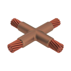 Molde para Soldadura exotemica tipo X para cable 1/0 AWG - 1/0 AWG.