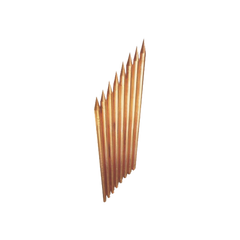Varilla de Acero con Recubrimiento de Cobre Diámetro 3/4" de 3m de Largo