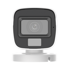 [Dual Light + ColorVu] Bala TURBOHD 2 megapixel / 20 mts IR + 20 mts luz blanca / Lente 2.8 (100° de Visión)  /  Exterior IP66 / Audio por Coaxitron / TVI-AHD-CVI-CVBS / Metal / Smart-Hybrid light