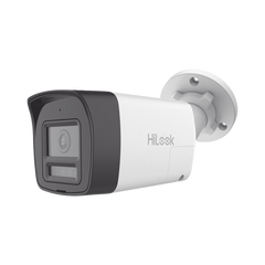 [Audio Bidireccional + Dual Light + ColorVu] Bala TURBOHD 2 Megapixel (1080p) / Lente 2.8 mm / 30 mts IR EXIR + 20 mts Luz Blanca / Micrófono y Bocina Integrado / Exterior IP67 / Metal / dWDR