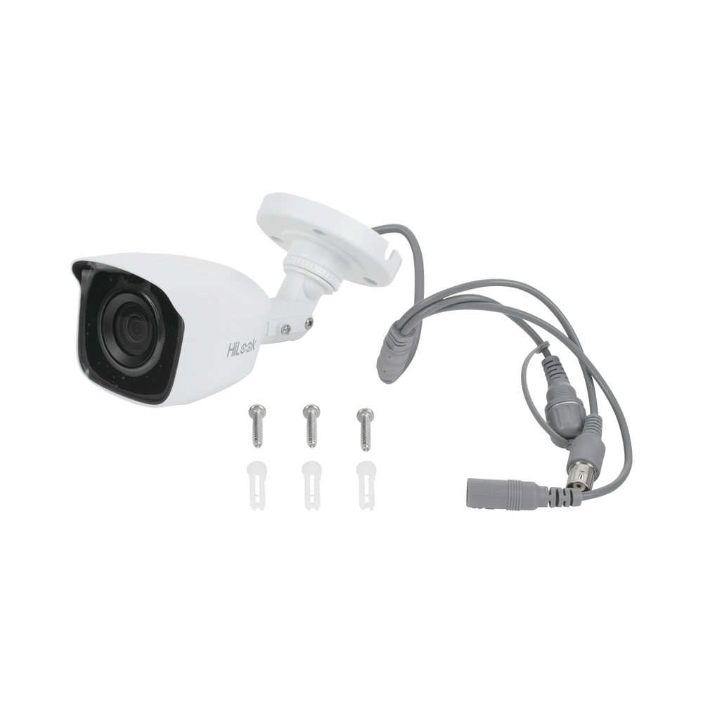 Bala TURBOHD 5 Megapíxel / Lente 2.8 mm (85° de Visión) / Exterior IP66 / IR EXIR 20 mts / TVI-AHD-CVI-CVBS/ Metal