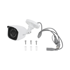Bala TURBOHD 5 Megapíxel / Lente 2.8 mm (85° de Visión) / Exterior IP66 / IR EXIR 20 mts / TVI-AHD-CVI-CVBS/ Metal