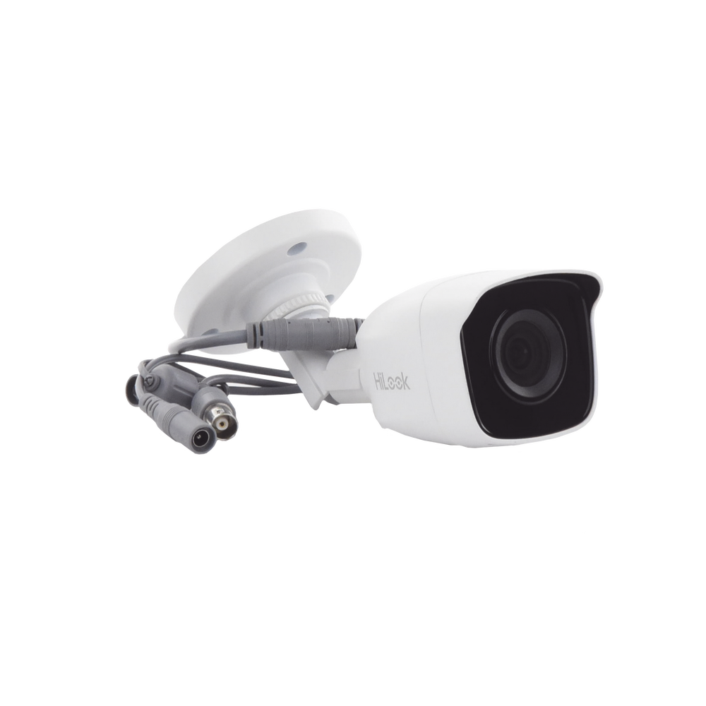 Bala TURBOHD 5 Megapíxel / Lente 2.8 mm (85° de Visión) / Exterior IP66 / IR EXIR 20 mts / TVI-AHD-CVI-CVBS/ Metal