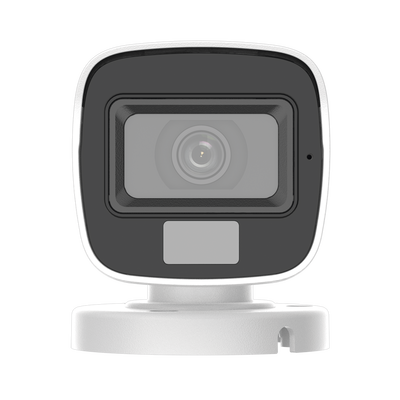 [Dual Light + ColorVu] Bala TURBOHD 3K megapixel / 20 mts IR + 20 mts luz blanca / Lente 2.8 (105° de Visión) / Exterior IP66 / Audio por Coaxitron / TVI-AHD-CVI-CVBS / Metal  / Smart-Hybrid light