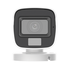 [Dual Light + ColorVu] Bala TURBOHD 3K megapixel / 20 mts IR + 20 mts luz blanca / Lente 2.8 (105° de Visión) / Exterior IP66 / Audio por Coaxitron / TVI-AHD-CVI-CVBS / Metal  / Smart-Hybrid light