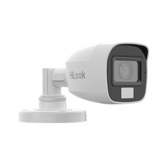 [Dual Light + ColorVu] Bala TURBOHD 3K megapixel / 20 mts IR + 20 mts luz blanca / Lente 2.8 (105° de Visión) / Exterior IP66 / Audio por Coaxitron / TVI-AHD-CVI-CVBS / Metal  / Smart-Hybrid light