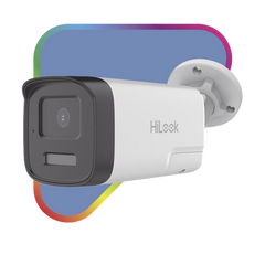 [Audio Bidireccional + Dual Light + ColorVu] Bala TURBOHD 2 Megapixel (1080p) / Lente 3.6 mm / 40 mts IR EXIR + 40 mts Luz Blanca / Micrófono y Bocina Integrado / Exterior IP67 / dWDR