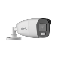 [Dual Light + ColorVu] Bala TURBOHD 3K megapixel / 40 mts IR + 40 mts luz blanca / Lente 2.8 (104° de Visión) / Exterior IP66 / Audio por Coaxitron / TVI-AHD-CVI-CVBS / Metal  / Smart-Hybrid light